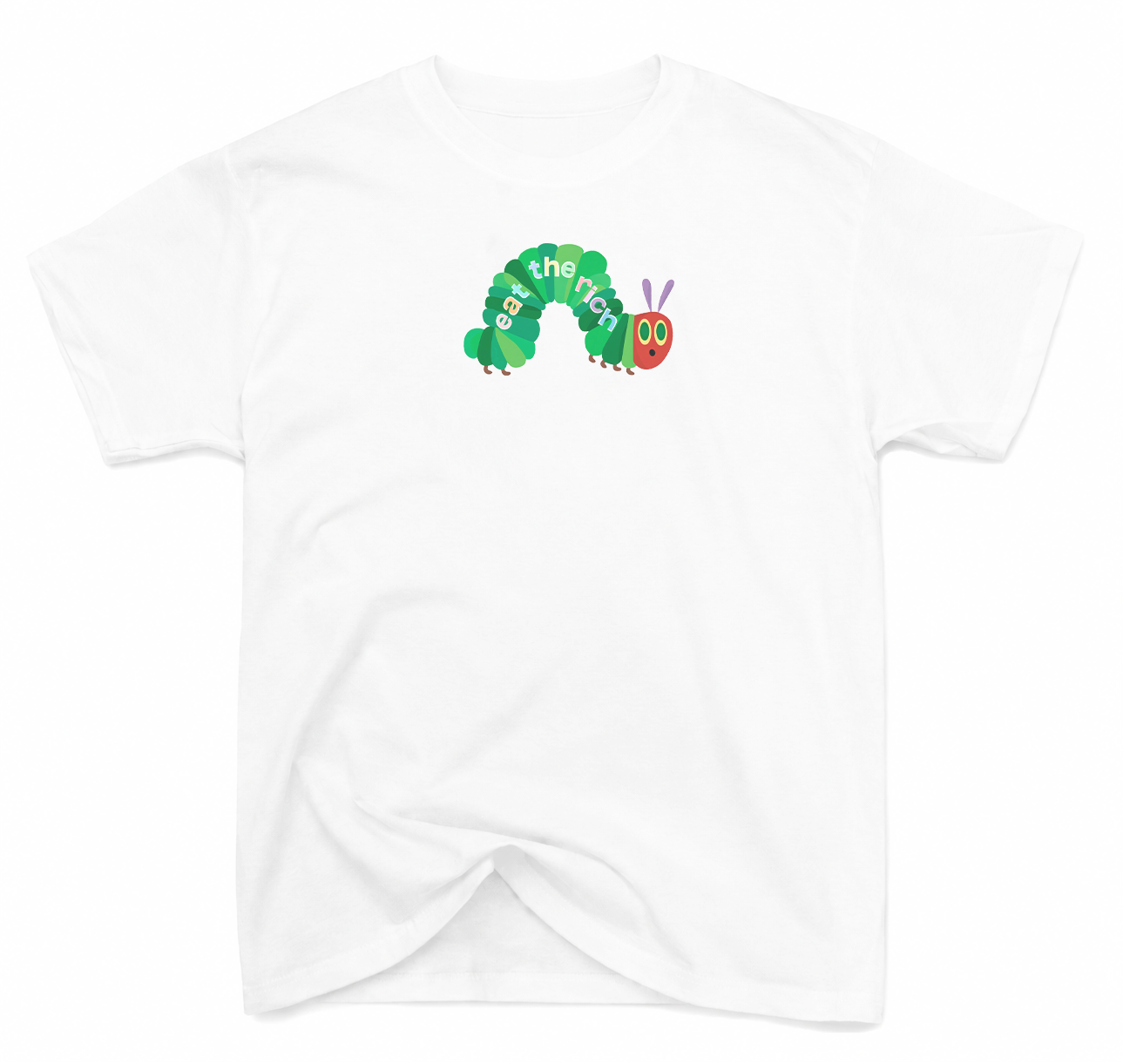 T-Shirt Bruco Eat The Rich