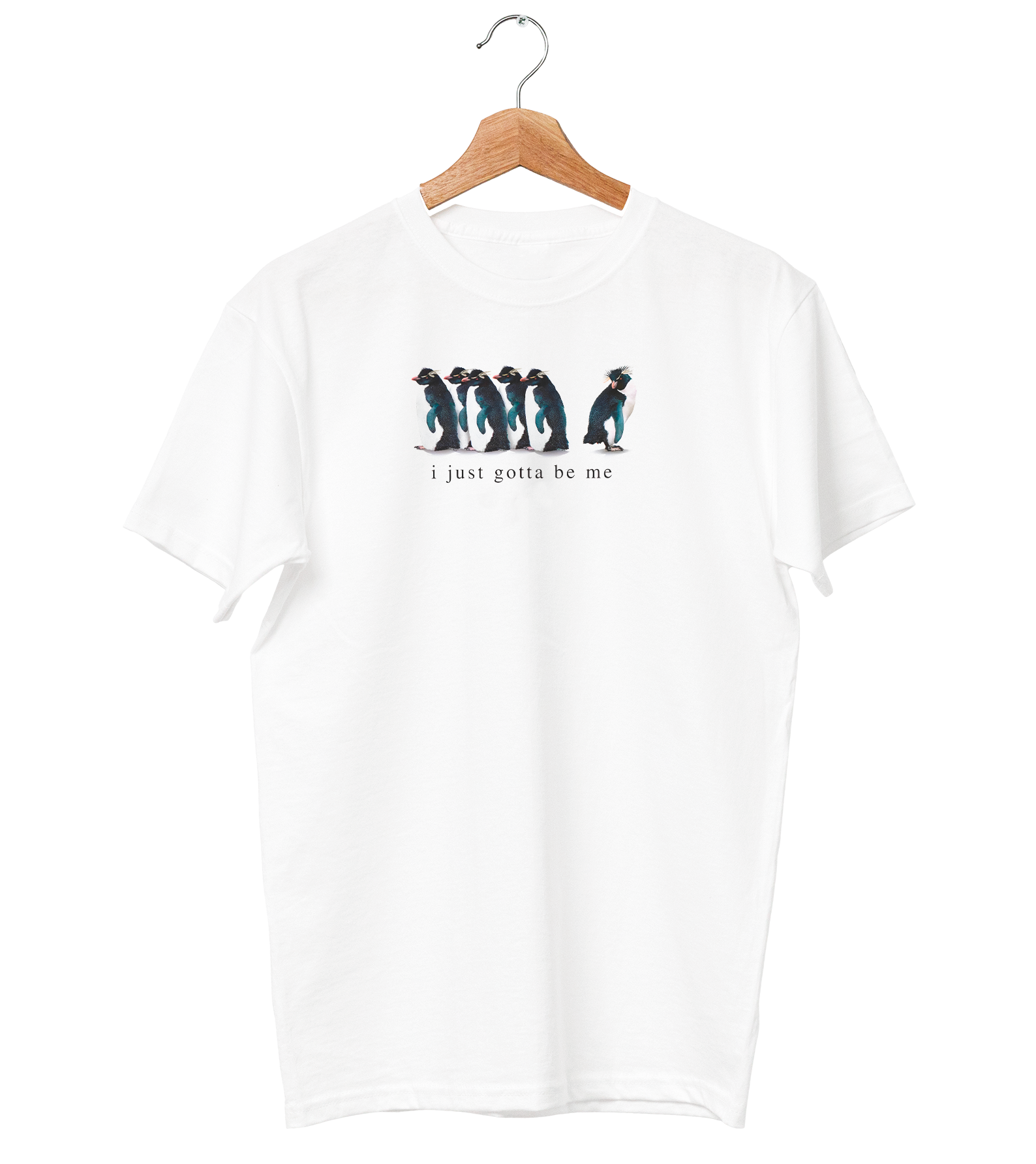 T-Shirt Cotone Premium I Just Be Gotta Me