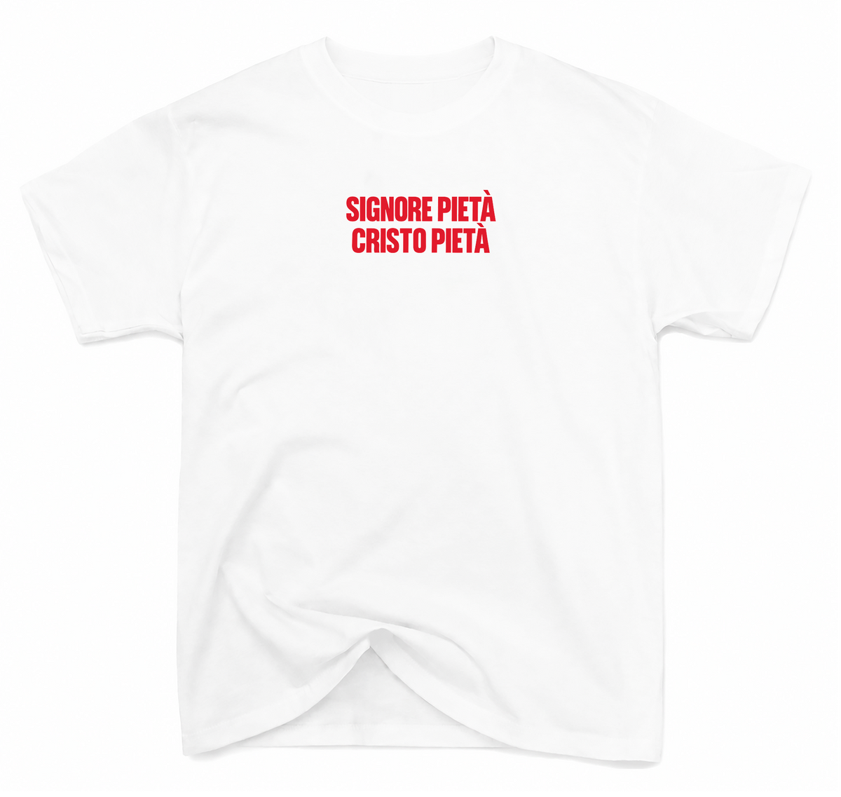 T-Shirt Signore Pietà